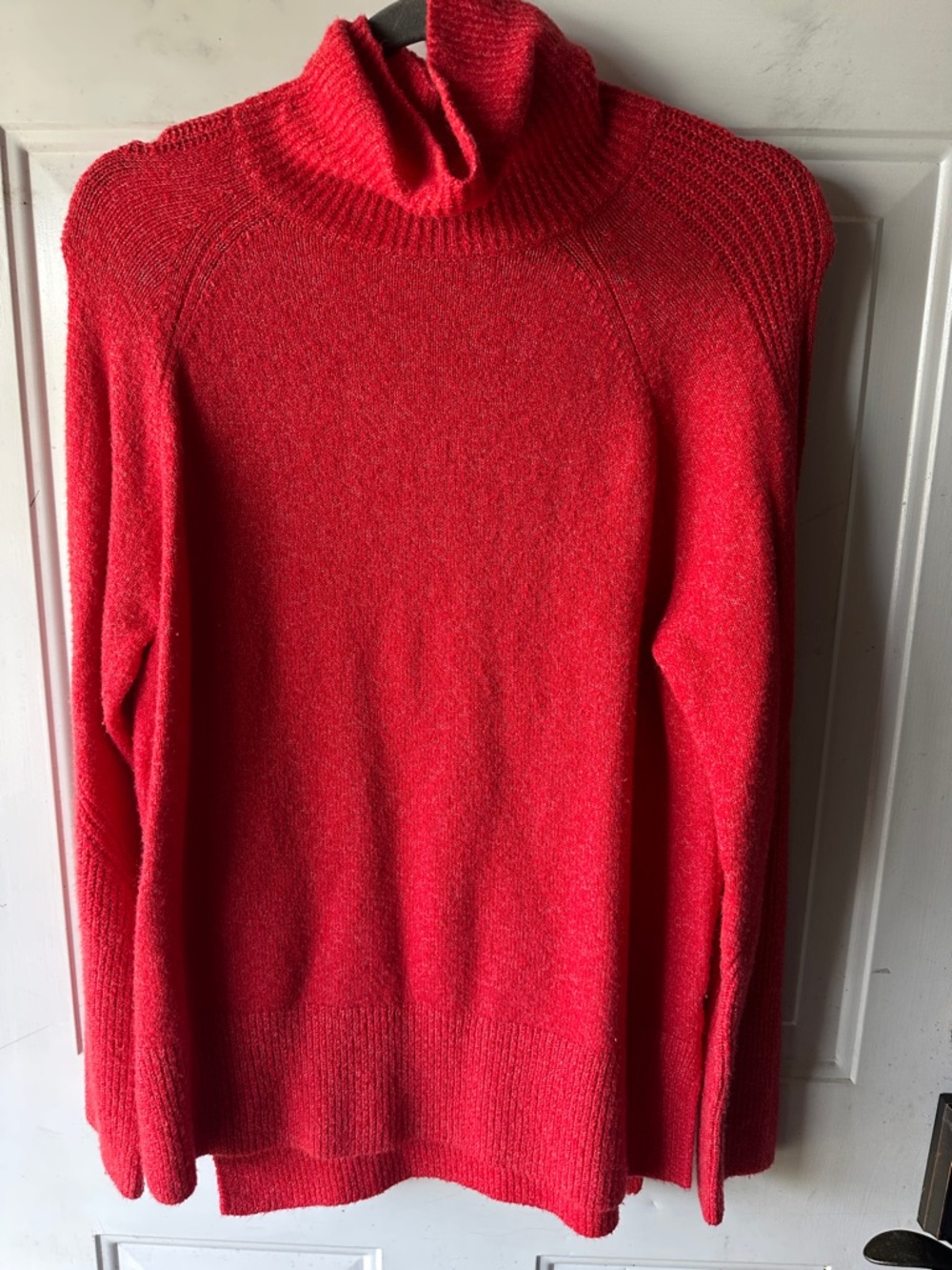 a new day Bright Red Turtleneck Sweater